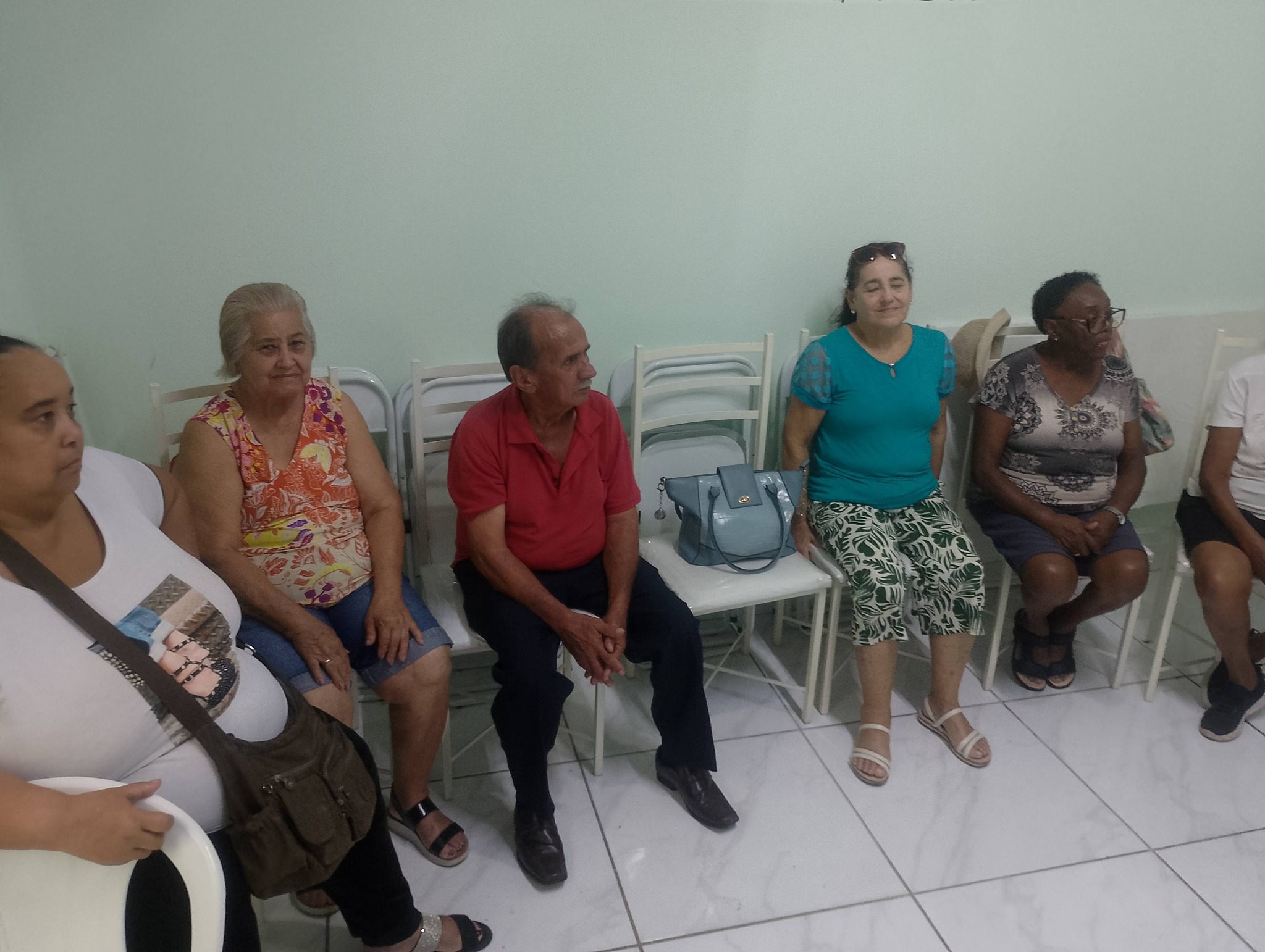 Atividade realizada com o Grupo Área Central