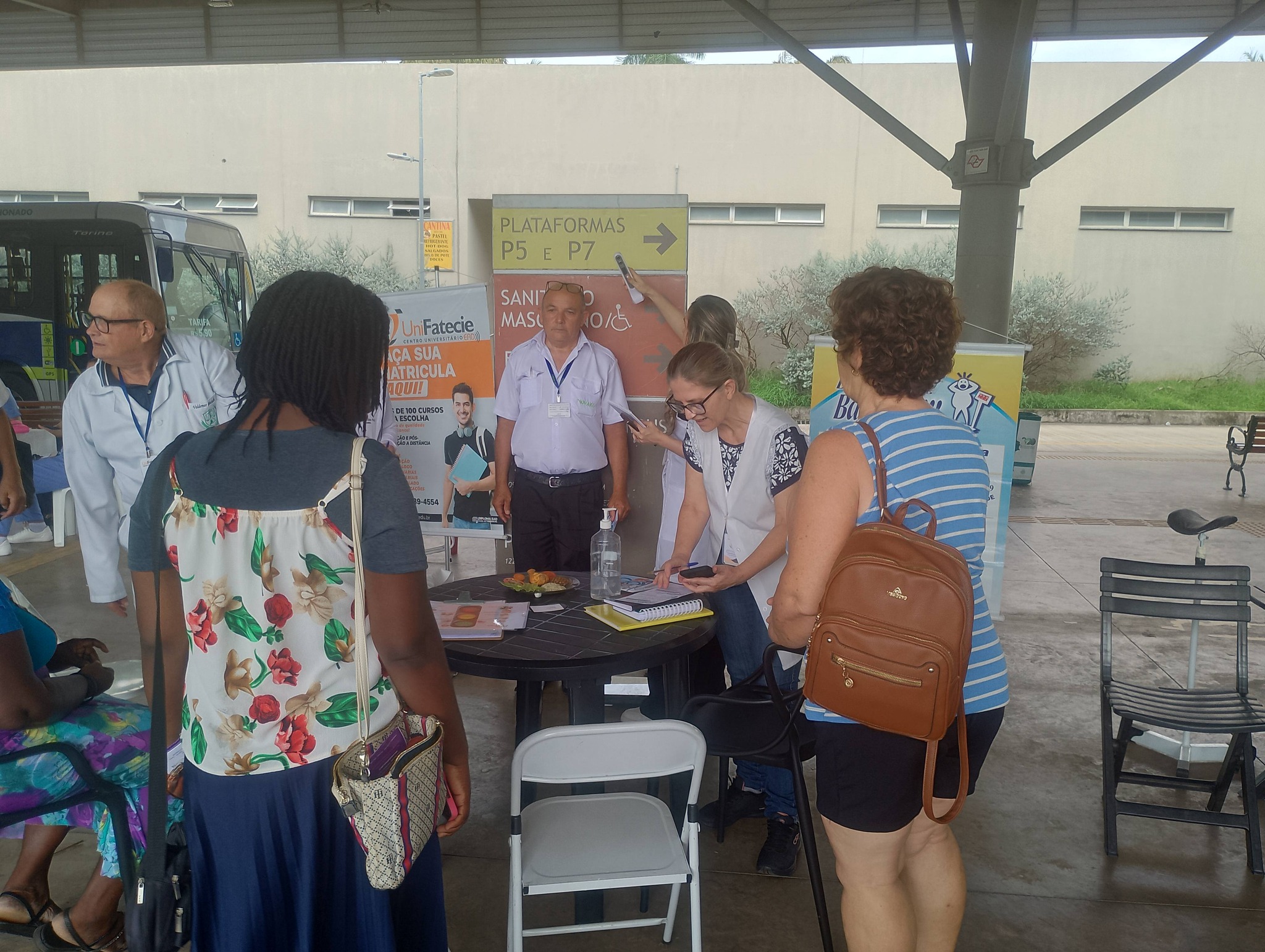 Atividade Educativa no Terminal Central