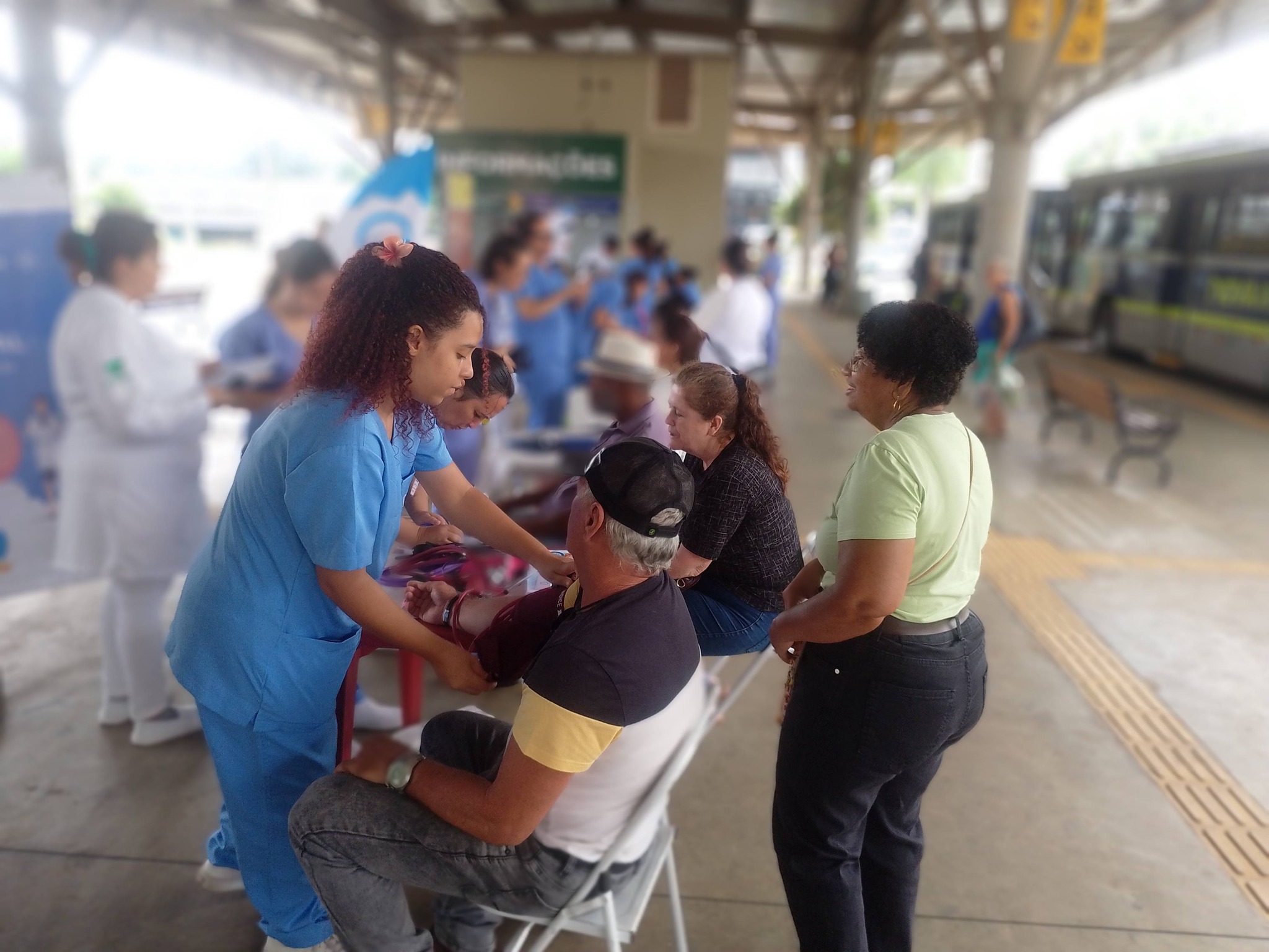 Atividade Educativa no Terminal Central